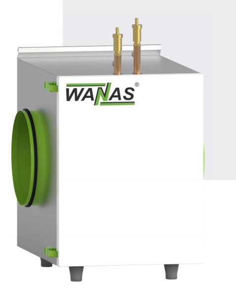 Нагрівач/охолоджувач водяний WANAS 444
