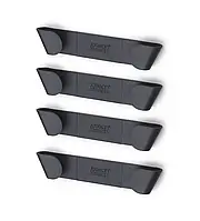 Набір тримачів для посуду у шафі Joseph Joseph CLEANING & ORGANISATION, 3,7 x 19 x 2,3 см, сірий, 85149