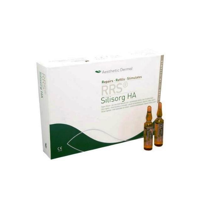 Aesthetic Dermal RRS® Silisorg HA (РРС Сілісорг Ха) Стимуляція вироблення колагену та еластину, 1 ампула ×5 мл