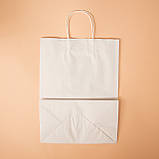 Пакет подарунковий "Україна" 260*150*350 Крафт пакет з українською символікою Подарункові пакети української тематики, фото 9