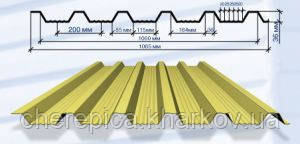 Профнастил К-35 Zn, фото 1