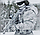 Маскувальний костюм зимовий Multicam Alpine (Маскхалат), фото 9