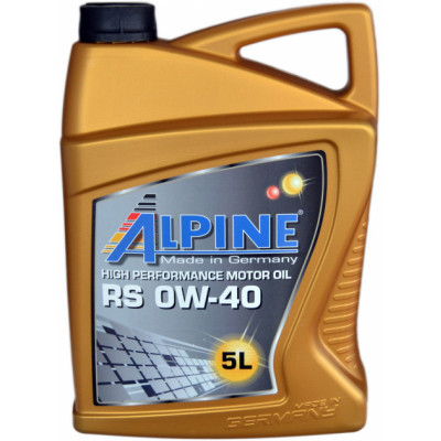 Моторна олива Alpine 0W-40 RS 5 л (0225-4) (код 1327798)