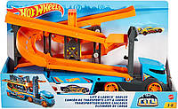 Грузовик-транспортер Hot Wheels City Хот Вилс Крутой спуск Lift & Launch Hauler Vehicle GNM62 оргинал