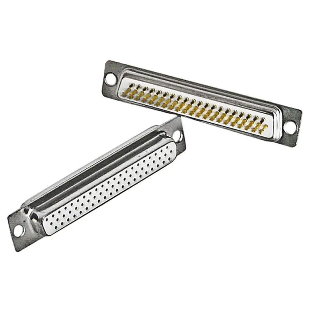 Роз'ем 62 контакти розетка (мама) для пайки на кабель (DHS-62F), фото 1