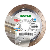 Диск алмазный отрезной 1A1R 115x1,6x10x22,23 мм Distar Hard Ceramics Advanced