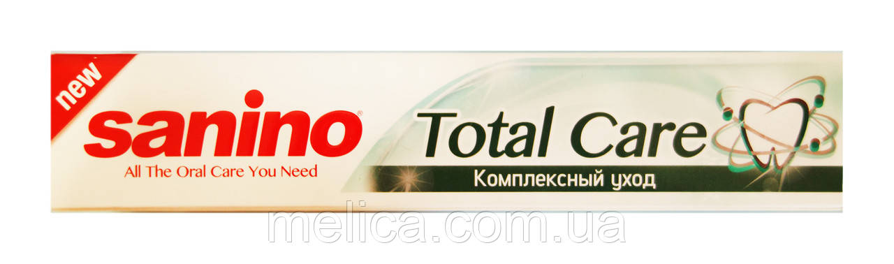 Зубна паста Sanino Total Care Комплексний догляд - 50 мл.