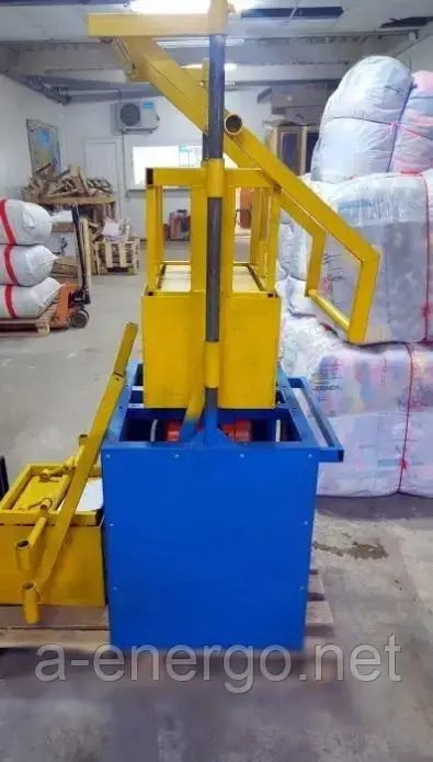 Вибропресс для вентиляционных блоков с промышленным вибратором ИВ-99Е, фото 4