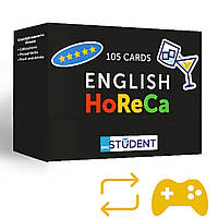 Карточки для изучения английского языка English Student HORECA. ENG VOCABULARY Професиональный анлийский