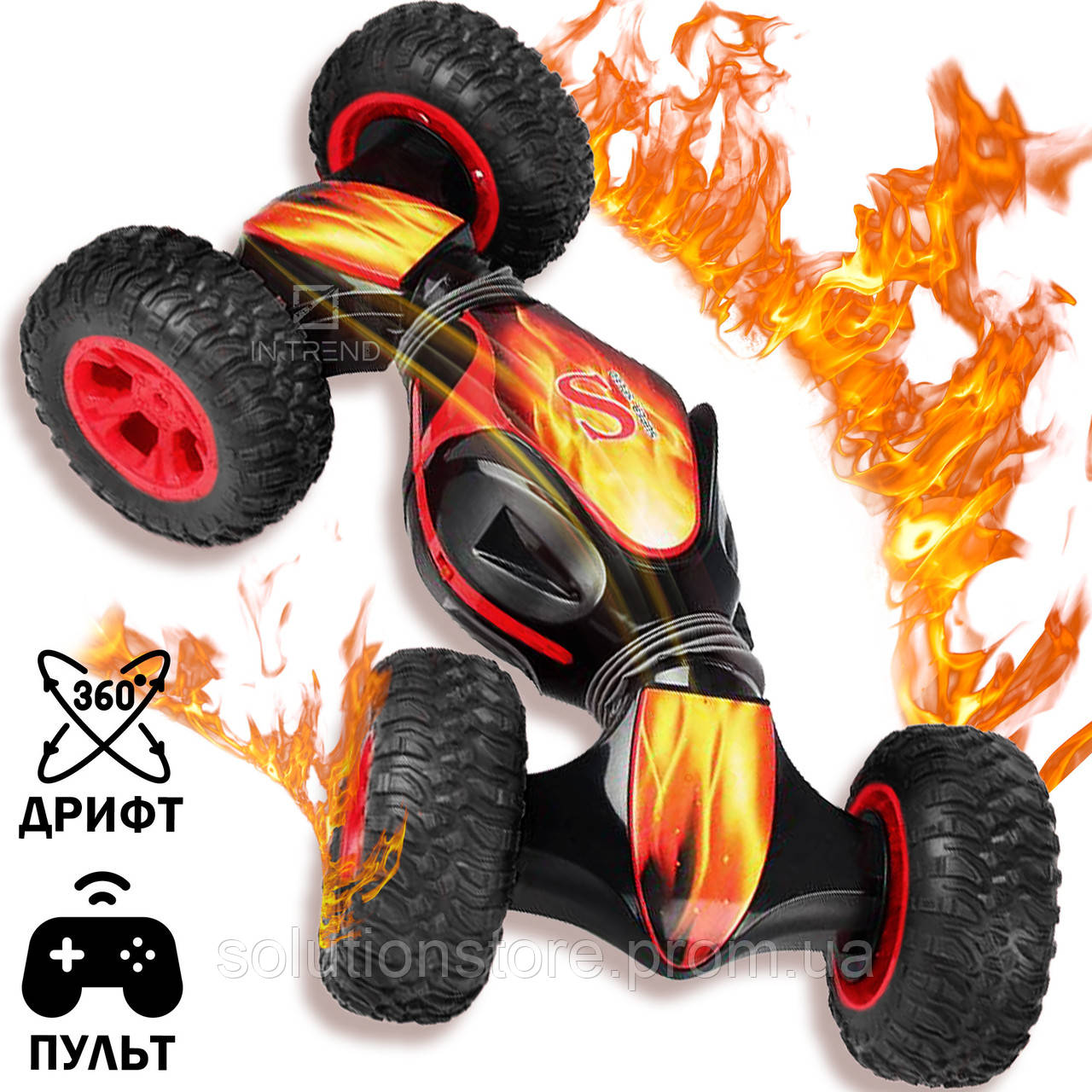 Купить Игрушечная машина Control Stunt Car Красная трансформер ...