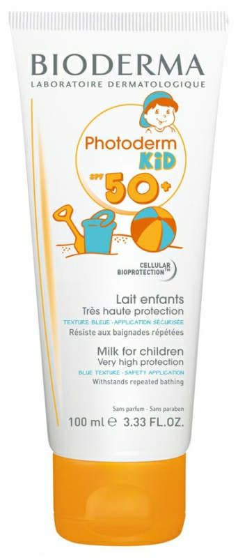 Молочко солнцезащитный крем для детей Bioderma Photoderm KID SPF50+ 100 мл - фото 1 - id-p1628963345