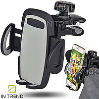 Подставка под смартфон на коляску Bugs Чёрный аксессуар для прогулок крепление с помощью адаптеров