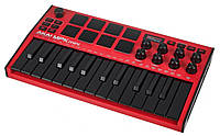 MIDI-клавиатура AKAI MPK MINI MK3 Red