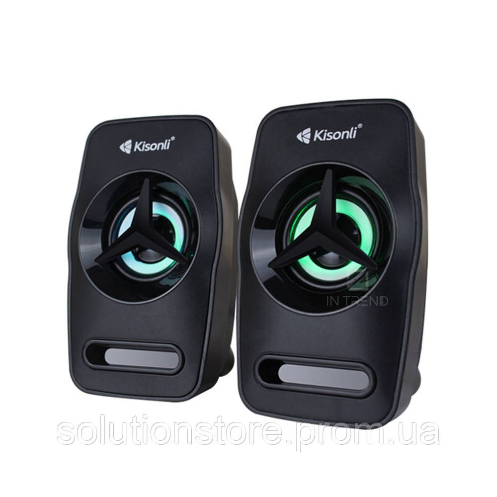 Колонки для ПК и ноутбука KISONLI L3030 Чёрные Компактные Громкие и Мощные  для компьютера ноутбука телефона (ID#1628933405), цена: 389 ?, купить на  Prom.ua