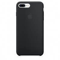 Чехол Silicone Case для Apple iPhone 7 Plus/ 8 Plus OEM Original (Black) Черный