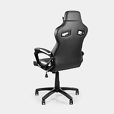 Комп'ютерне крісло Barsky SD-17 Sportdrive Game White/Black, геймерське крісло, фото 2
