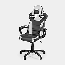 Комп'ютерне крісло Barsky SD-17 Sportdrive Game White/Black, геймерське крісло, фото 6