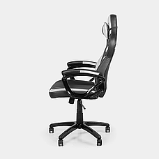 Кресло для лікаря Barsky SD-17 Sportdrive Game White/Black, чорний / білий, фото 4