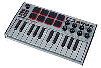 MIDI-клавиатура AKAI MPK MINI MK3 Gray