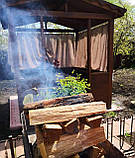 Дерев'яна альтанка 2 на 2 м, розбірна (на 6-8 осіб) "Бангкок", фото 5