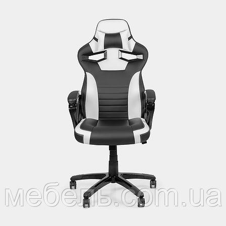 Кресло для роботи вдома Barsky SD-17 Sportdrive Game White/Black, чорний / білий, фото 2