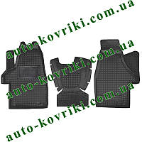 Резиновые коврики в салон Volkswagen T5 - T6 (Multivan) (1+1) (Avto-Gumm)