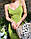 Бандажное платье на бретелях тонких с акцентом на груди длиной миди (р. 42-46) 68PL4124, фото 7