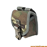 Закритий підсумок для гранат Великобританія MK4 GRENADE MOLLE MTP велкро фастекс МОЛЛЕ Мультикам Multicam, фото 9