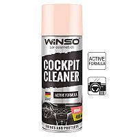 Полироль пластика Winso Cockpit Cleaner клубника 450мл