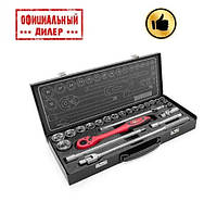 Профессиональный набор инструмента INTERTOOL ET-6025 1/2", 25ед ( гол.10-32мм ) (наб.) YLP