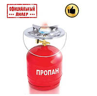 Комплект газовый балон кемпинговый 5 л. INTERTOOL GS-0005 YLP