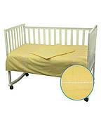 Комплект постільної білизни в ліжечко Руно дитячий бязь арт.932 ВГВ_Жовтий