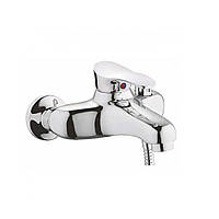 Змішувач для ванни 102 Haiba ERIS 009 euro з коротким виливом та душовою лійкою (HB0101)