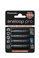 Батарейка Акумулятор Panasonic Eneloop Pro 1,2 в AA 4 шт