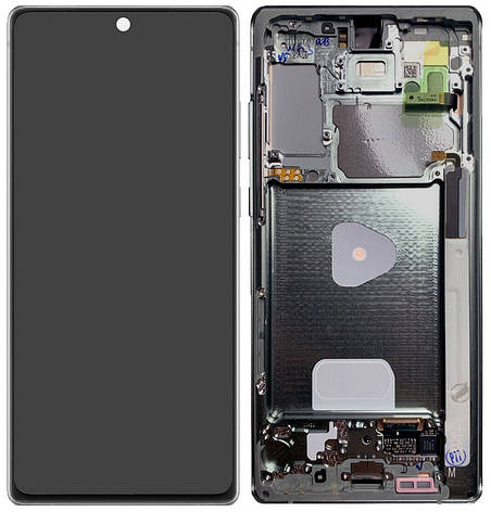 Дисплей Samsung Galaxy Note 20 N980, N981 с тачскрином и рамкой, оригинал 100% Service Pack, Grey, фото 2