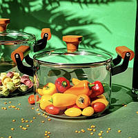 Скляні каструлі