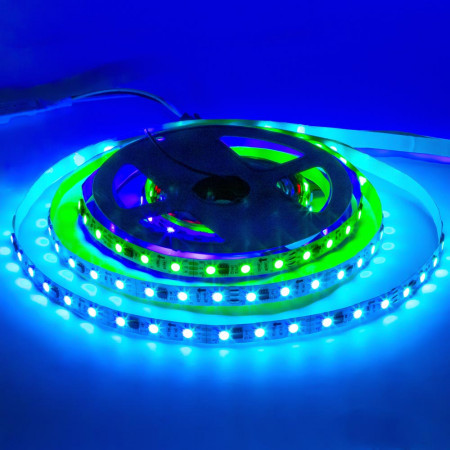 Світлодіодна стрічка SMART RGB TM1903 12V SMD5050 60 led/m 14.4W IP20, фото 1