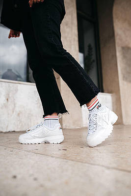 Кросівки жіночі Fila Evo Sock White Size 36