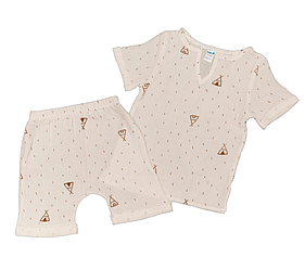 Мусліновий комплект-двійка - топ і шорти - Вігвам Minikin