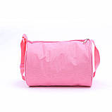 Рожева сумка-бочонок для танців. спортивна сумка для дівчаток, фото 4