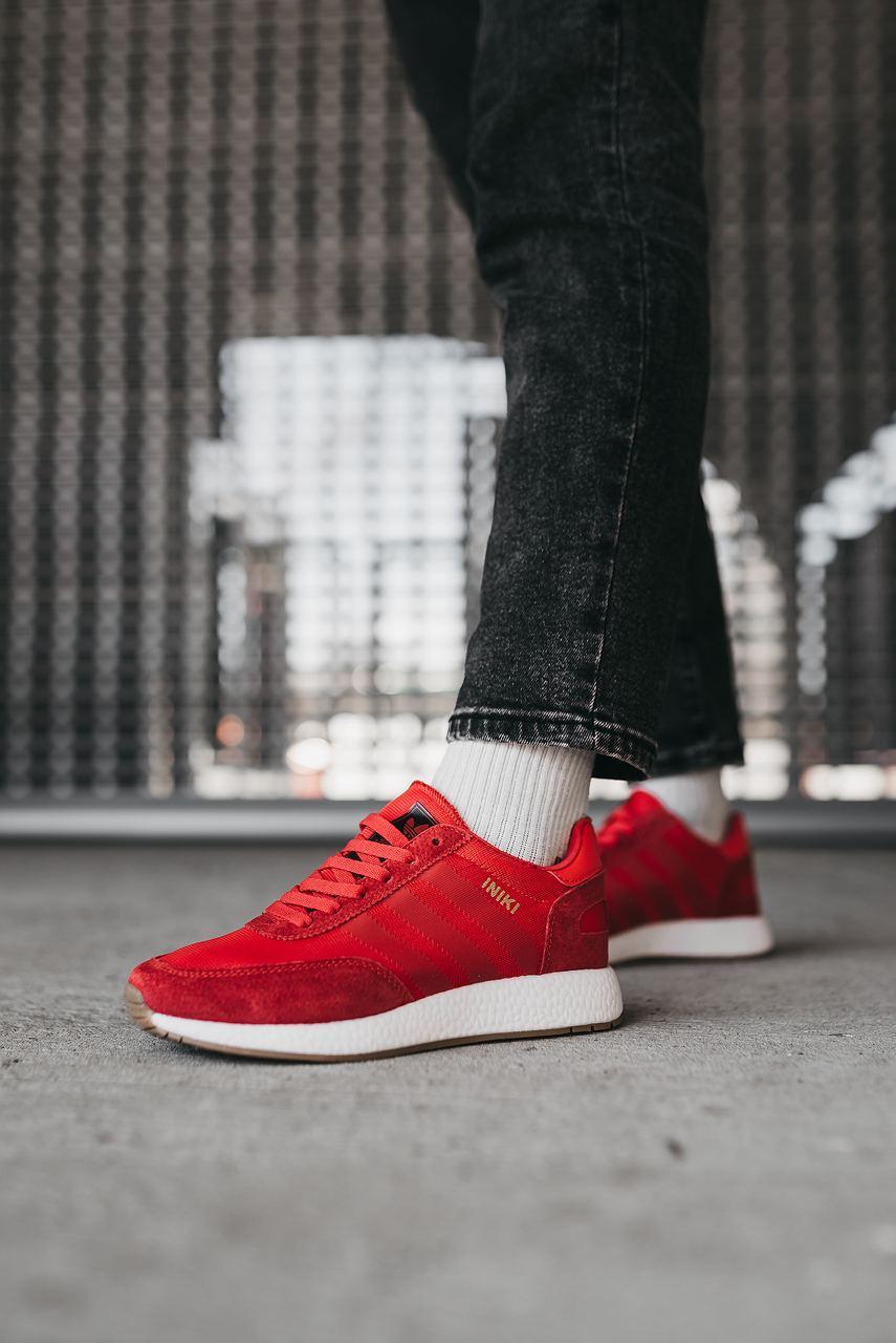 Кросівки жіночі Adidas Iniki Red White Size 39