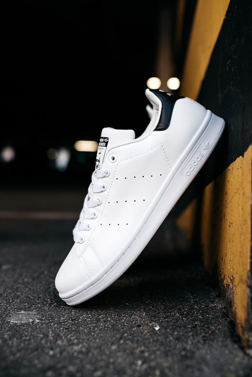 Кросівки жіночі Adidas Stan Smith White Black Size 38