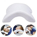 Подушка тунель із пам'яттю ортопедична Memory Foam Pillow гіпоалергенна подушка, фото 6
