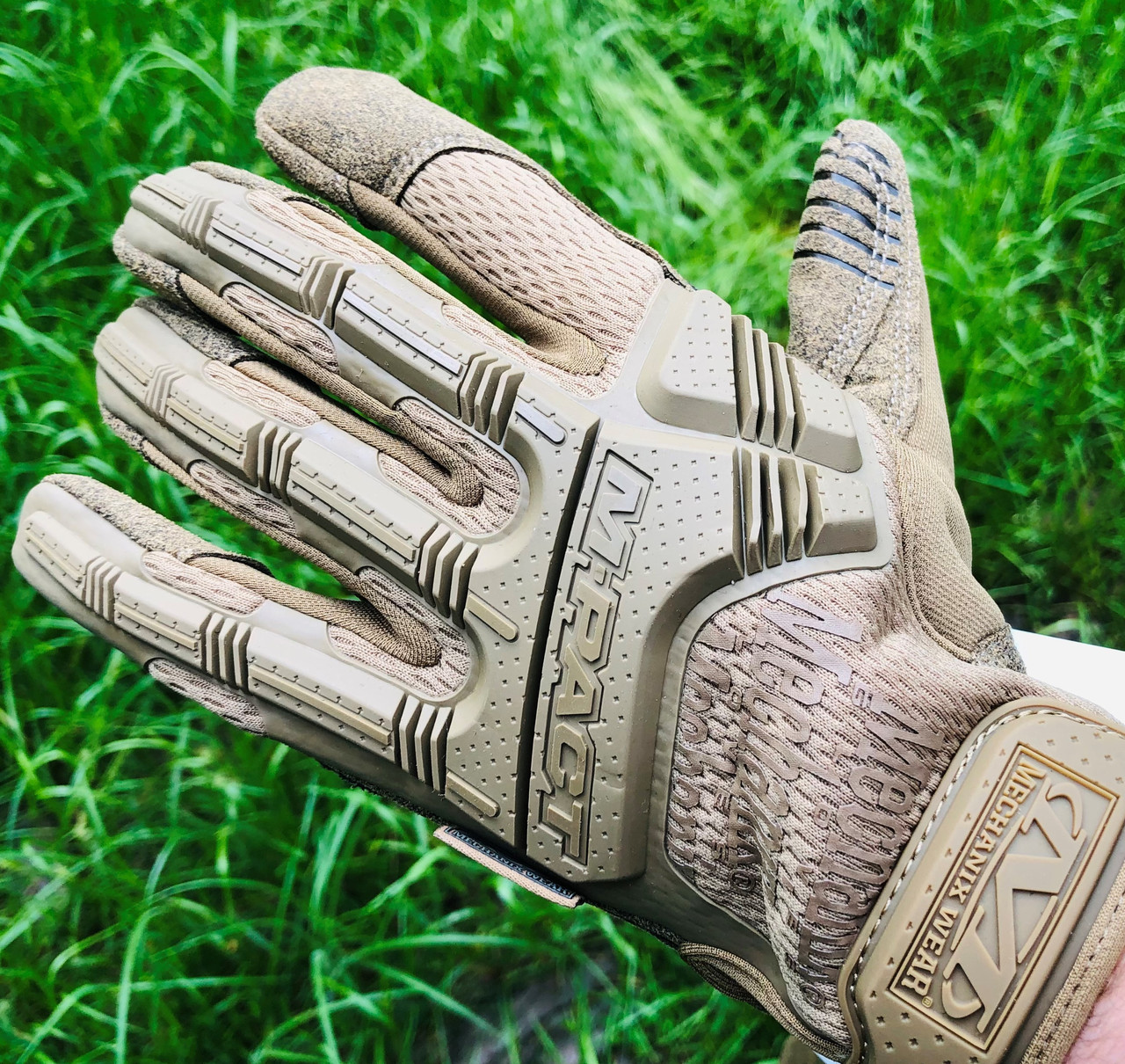 Рукавички захисні Mechanix M-Pact койот розмір S
