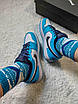 Кросівки жіночі Nike Air Jordan Retro 1 Low Blue White Black Size 36, фото 2