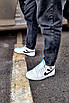 Кросівки унісекс Nike Air Jordan 1 Mid Laser Blue Size 40, фото 2