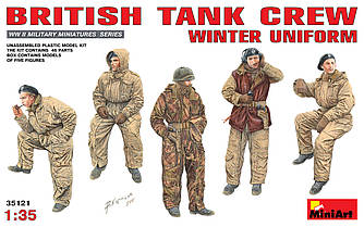 BRITISH TANK CREW    1\35   MiniART 35121