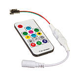 Контролер для RGB-SMART світлодіодних стрічок, модулів, LED NEON, 5-24V, до 1024 пікселів. Пульт RF, фото 2