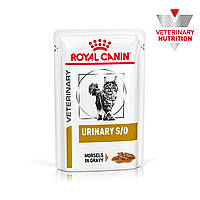 Влажный корм для взрослых кошек ROYAL CANIN URINARY S/O CAT pouches 0.085 кг x 12 шт.