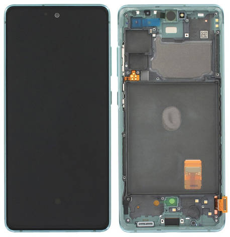 Дисплей Samsung Galaxy S20 FE G780, S20 FE G781 5G с тачскрином и рамкой, оригинал 100% Service Pack, Green, фото 2